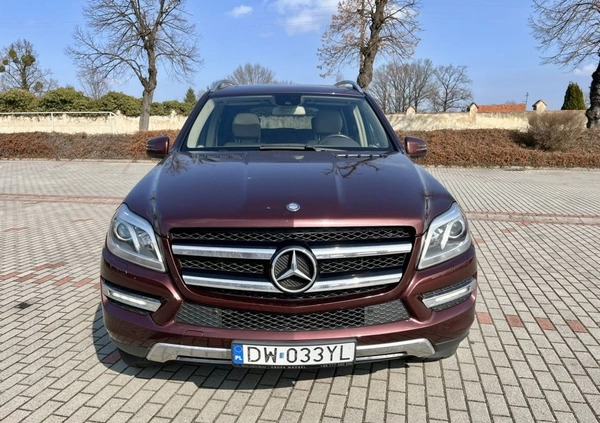 Mercedes-Benz GL cena 82800 przebieg: 268201, rok produkcji 2013 z Korfantów małe 121